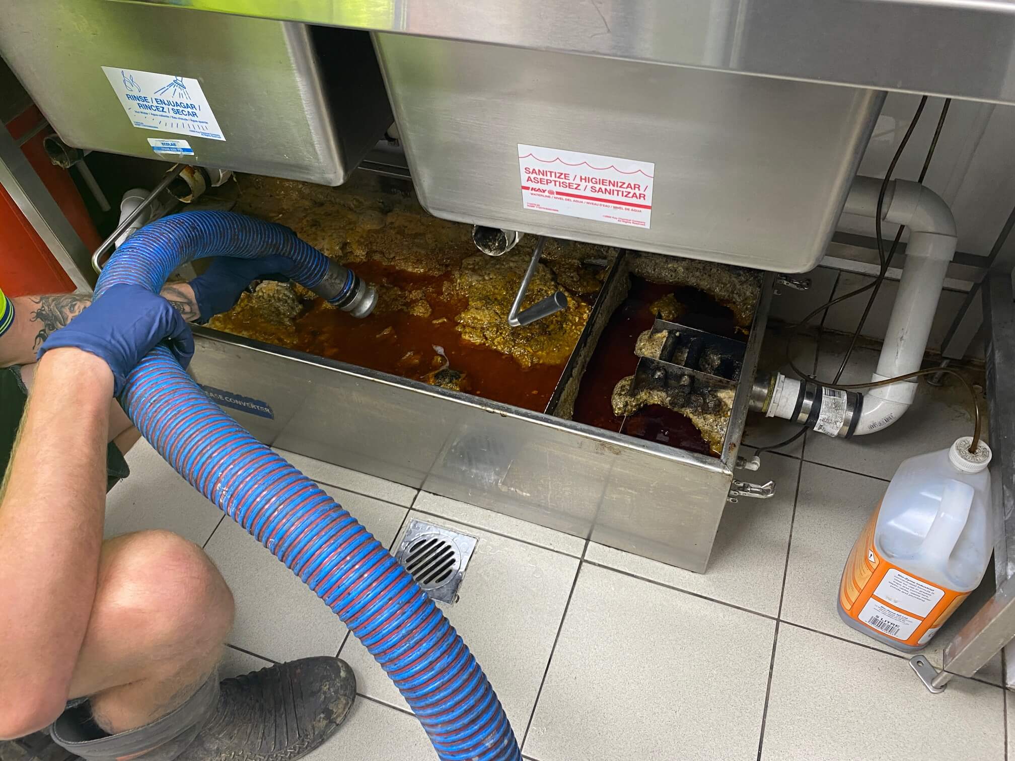 Grease Trap Cleaning in Hutchinson
